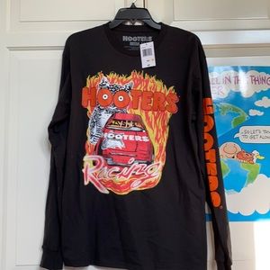 Hooters long sleeve racing t shirt